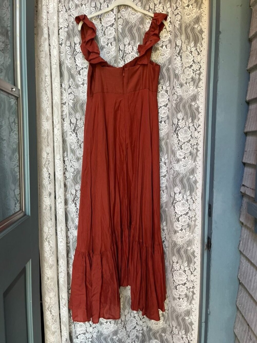 FARM Rio Ruffle Strap Maxi Dress - Picture 4 of 5